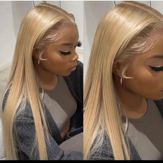 20” Blonde Lace Human Wig